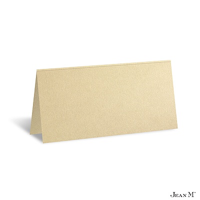 Champagne Shimmer Place Card - Blank
