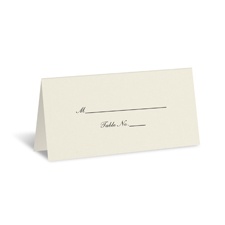 Ecru Place Card - Personalized