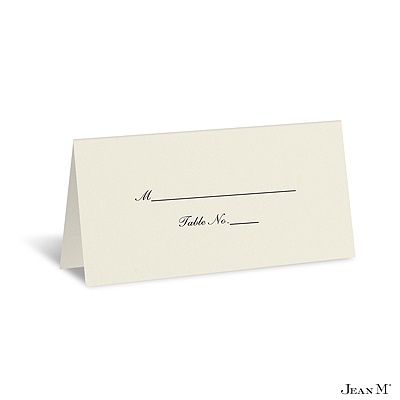 Ecru Place Card - Personalized