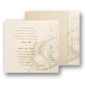 Golden Renaissance Wedding Invitation