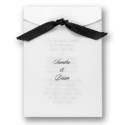 Elegant Veil Wedding Invitation