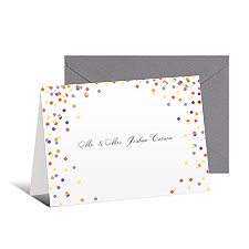 Dotting Around Note Card and Envelope