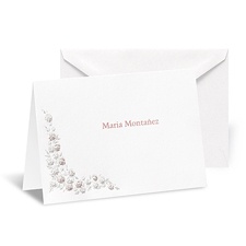 Elegant Carriage Note Card and Envelope