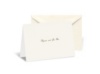 Chandelier Monogram Note Card and Envelope