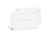 White Triple Frame Note Card and Envelope