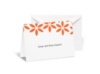 Orange Blossoms Note Card and Envelope