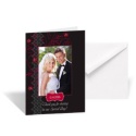 Dramatic Patterns Photo Thank You Card