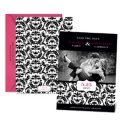 Chic Damask Photo Save the Date