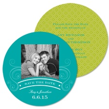Polished Patterns Photo Save the Date