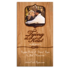 Tying the Knot Photo Save the Date
