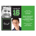 Past and Present Graduation Announcement - Grass