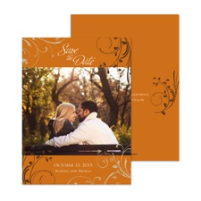 Rich Filigree Save the Date