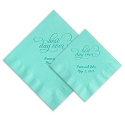 Aqua Napkins