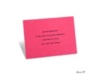 Fuchsia Reception Card