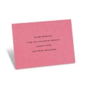 Hot Pink Shimmer Reception Card