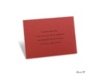 Red Shimmer Reception Card