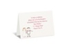 Whimsical Couple Reception Card