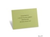 Olive Reception Card
