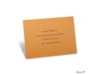 Copper Shimmer Reception Card