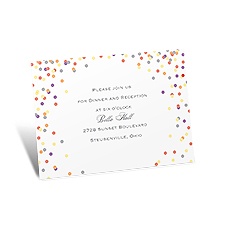 Dotting Around Reception Card