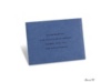 Blue Shimmer Reception Card