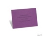 Purple Shimmer Reception Card