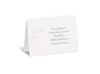 Pearl Flourishes Reception Card