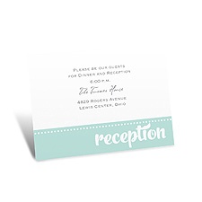 We Do Reception Card