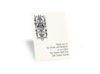 Chandelier Monogram Reception Card