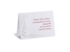 Graceful Swans Reception Card