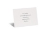 Silver Pendant Reception Card