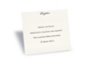 Wrapped in Gold Reception Card