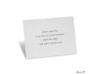 Silver Shimmer Reception Card