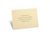 Champagne Shimmer Reception Card