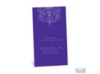 Damask Heart Reception Card - Orchid