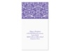 Damask Panel Reception Card