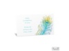 Peacock Feather Reception Card