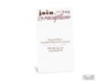 Artistic Poetry Reception Card - Bubble Gum