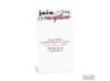 Artistic Poetry Reception Card - Merlot