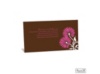 Whimsical Floral Reception Card - Fuchsia