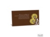 Whimsical Floral Reception Card - Canary