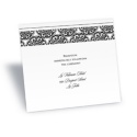 Kaleidoscope Floral Reception Card