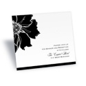 Floral Focus Reception Card
