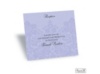 Two-Tone Damask Background Reception Card - Orchid