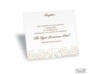 Mod Medallion Reception Card - Aqua
