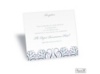 Mod Medallion Reception Card - Freesia