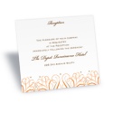 Mod Medallion Reception Card - Champagne