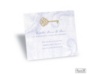 Key to My Heart Reception Card - Orchid