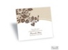 Garden Trellis Reception Card - Espresso