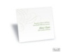 Swirling Filigree Reception Card - Cloverleaf